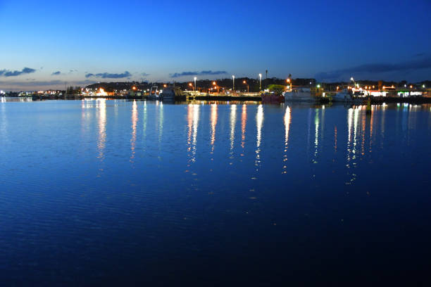 istock Looking over the water at Lakes Entrance 2180620999