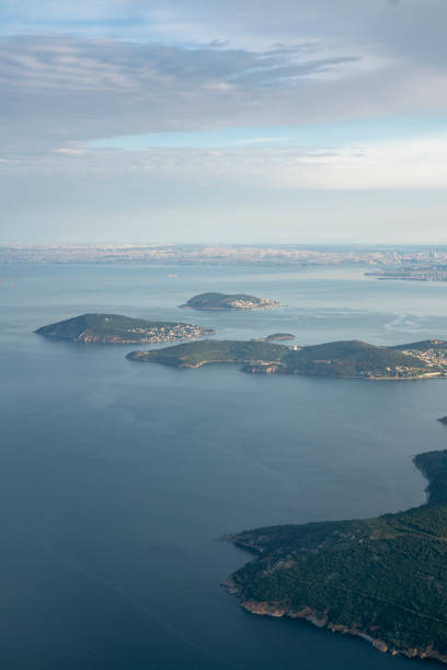 istock Drone view of Istanbul Prince Islands 2180627211