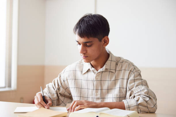 istock Indian international students studying in a university classroom 2180627246