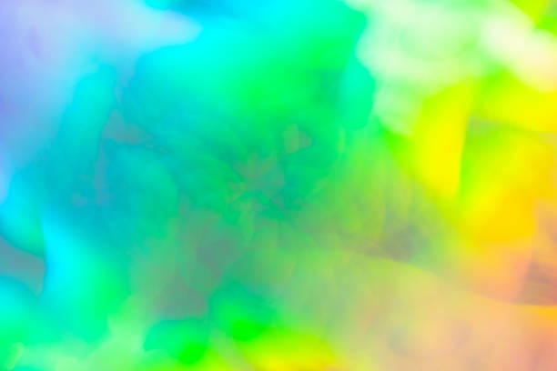 Abstract background made of bright blurred texture. Colorful light effect. Multicolor design.