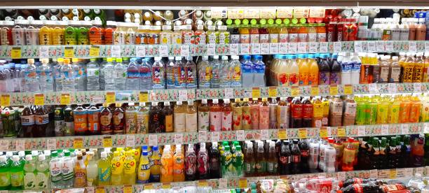 istock Drinks for sale at Japanese supermarket 2180632538