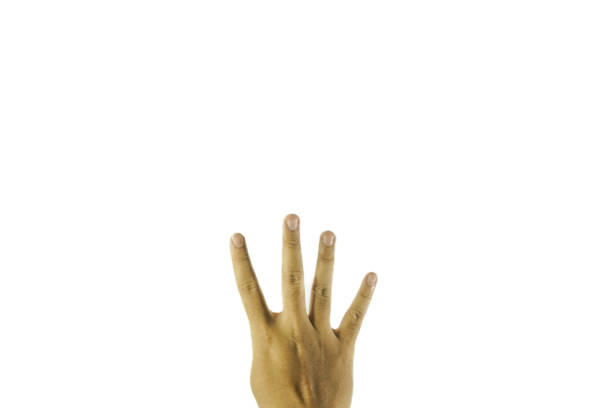 istock asian man made hand sign from emoji in keyboard on solid white background 2180633857