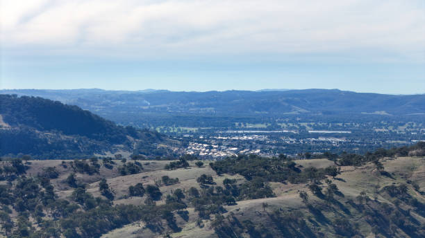 istock Aerial view of Wodonga from the south 2180647843