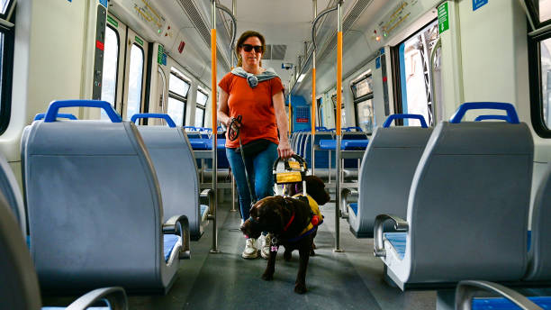 istock Two blind girls traveling by train 2180648214