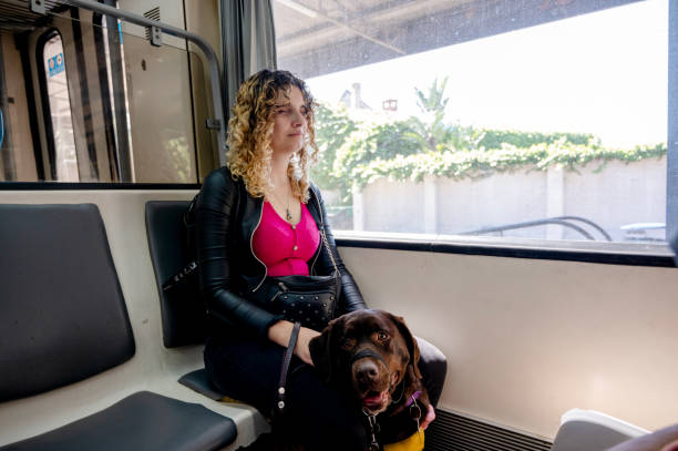 istock Two blind girls traveling by train 2180648325