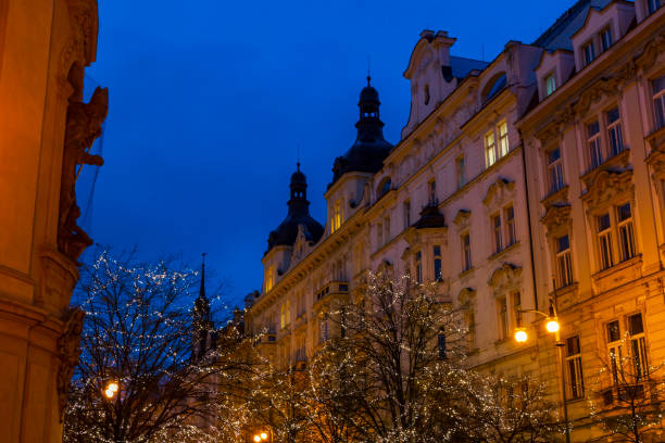 istock Christmas decoration in Prague, Czech Republic 2180670734
