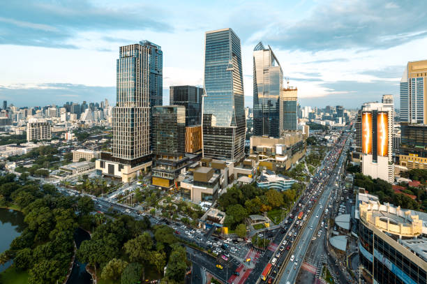 istock One Bangkok Tower , Bangkok , Thailand 2180673133