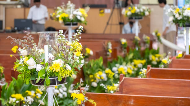 istock Wedding Decor of Flowers 2180674883