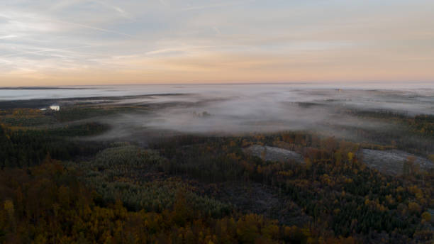 istock Early autumn morning from above 2180676702