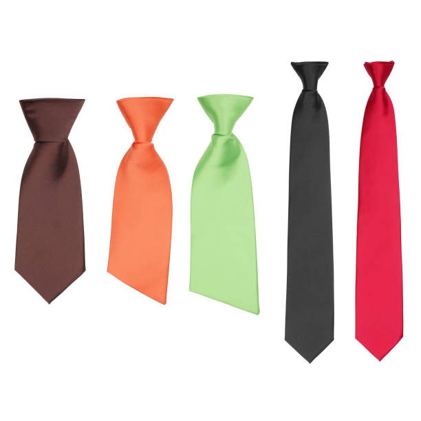 istock Satin ties in various colors 2180682238