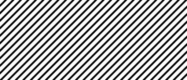 istock Diagonal lines on white background. Rows of slanted black lines. Stripes grid. 2180682681
