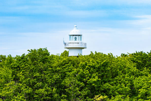 Lighthouses in Shiretoko National Park.