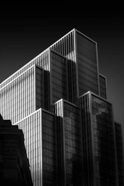 istock Fine art black and white skyscraper in London 2180695506