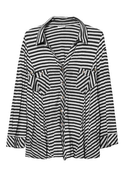 istock Striped shirt isolated 2180698560