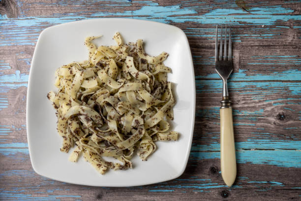 istock Pasta with poppy seeds 2180703469