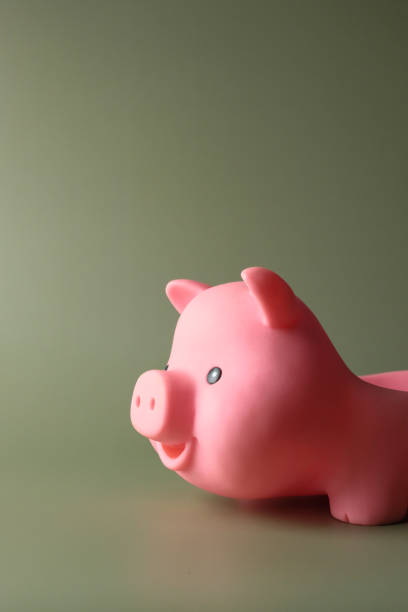 istock Pink rubber pig toy 2180708499