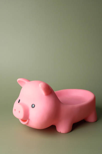 istock Pink rubber pig toy 2180708544