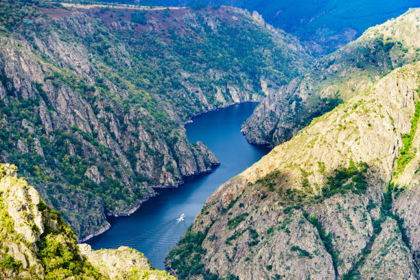 istock Boat trip on the Sil River. Galicia Spain. 2180710276
