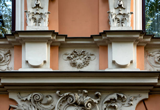 istock floral ornaments on the entire facade 2180710962