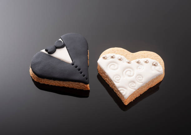 Cakes for groom and brid