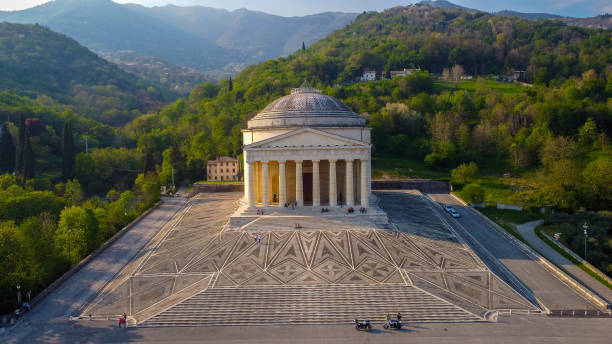 Canova temple of Possagno, Treviso.