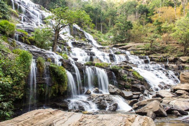 istock Mae Ya waterfall, Doi Inthanon national park, Chiang Mai  Thailand 2180754623
