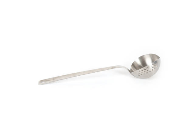 istock ladle skimmer on a white background 2180756191