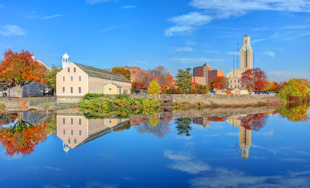 istock Autumn in Pawtucket, Rhode Island 2180757716