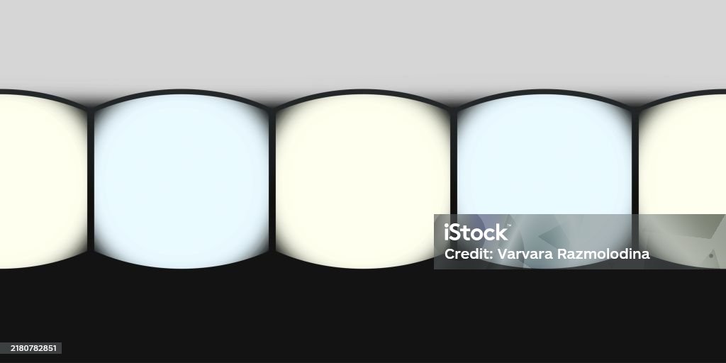 3d Rendering Studio Hdri Environment Map Yellow And Blue Light Stock ...
