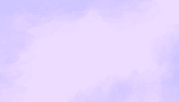 Abstract Watercolor Background - Pastel Lavender Lilac Colored