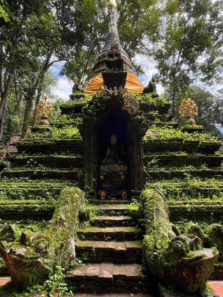 istock Thailand - Chiang Mai - Wat Pha Lat temple 2180790974