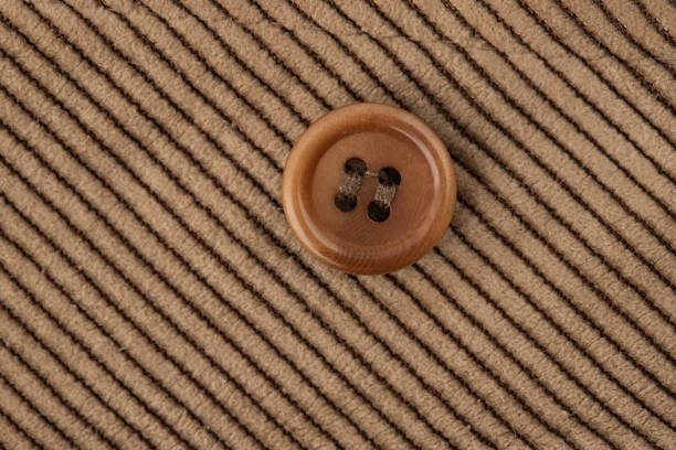 clothing details and decorative elements, pockets and seams,brown  fabric, textiles