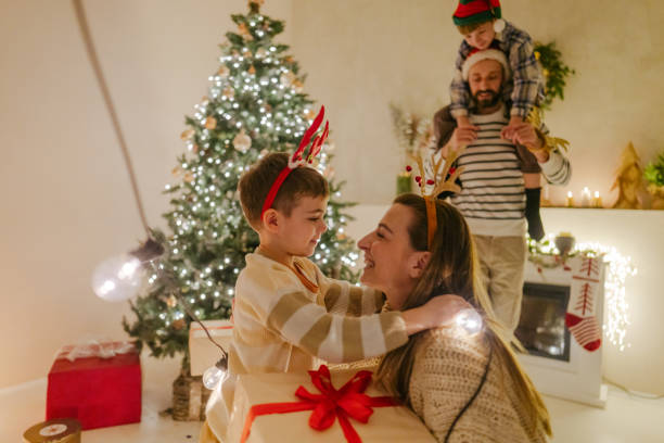 istock Sparkling Christmas Eve memories 2180796383