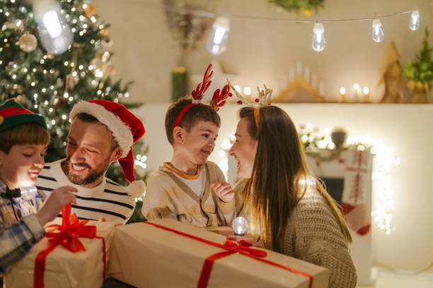 istock Sparkling Christmas Eve memories 2180796478