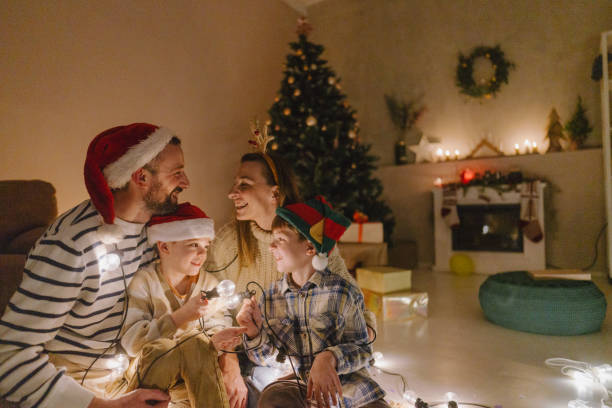 istock Sparkling Christmas Eve memories 2180796751