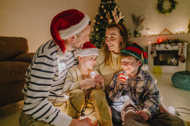 istock Sparkling Christmas Eve memories 2180796753