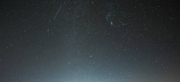 istock Beautiful starry night sky with bright milky way.Astronomical background. 2180797062