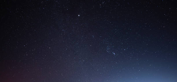 istock Beautiful starry night sky with bright milky way.Astronomical background. 2180797063