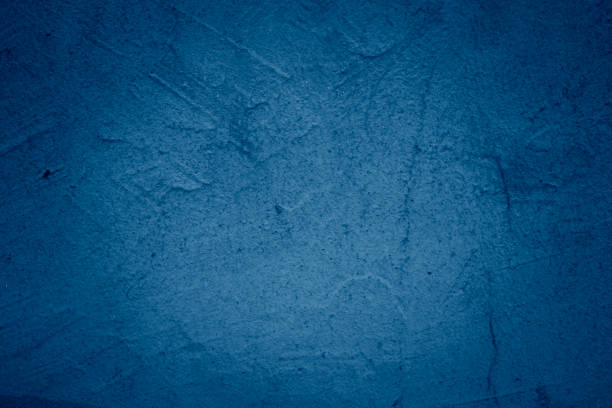 Blue background with texture.  Dark blue background concrete wall texture industrial