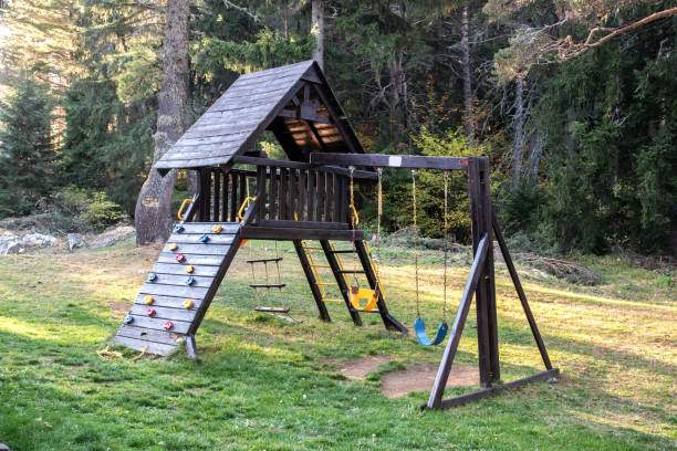 istock Playground in the park 2180804168