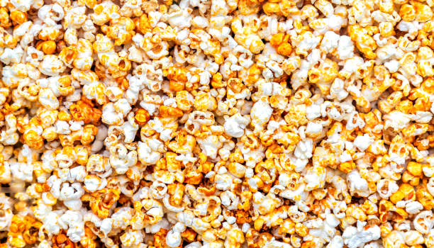 istock Background of lots of popcorn. Popcorn as creative texture 2180820901