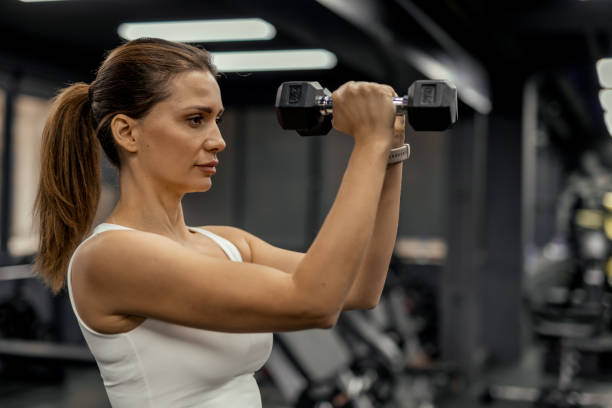 istock Building muscle is my special talent 2180821359