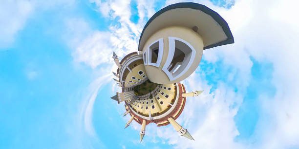 istock Modern luxury hotel, Antalya, Turkey, Little Planet Format 2180838746