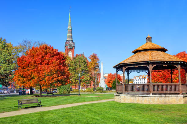 Autumn in Natick, Massachusetts