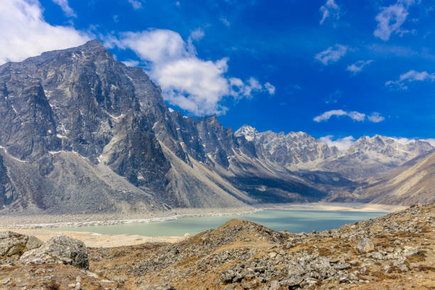 istock Everest Basce Camp trek in Nepal, Himalayas mountains view 2180841620