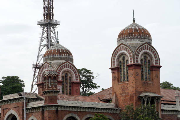 Facade of Madras University, Chennai.