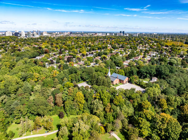 istock Aerial Thomson Memorial Park view, Scarborough, Canada 2180874350