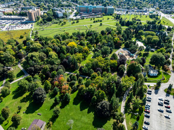 istock Aerial Thomson Memorial Park view, Scarborough, Canada 2180874512
