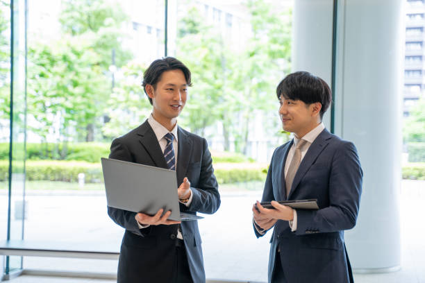 istock Male businessman having a meeting 2180881597