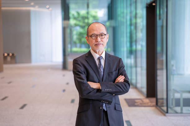 istock Senior male businessman folding his arms 2180881919